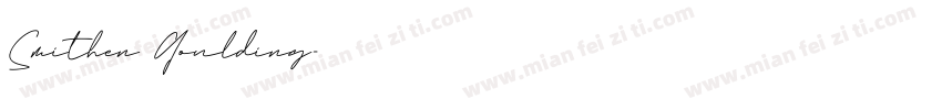 Smithen Goulding字体转换